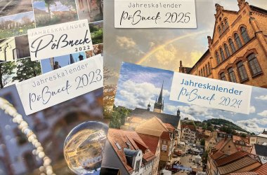 Titelblätter der Jahreskalender der letzten Jahre