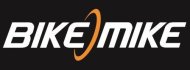 weißer Schriftzug "Bike Mike" auf schwarzem Grund