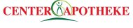 Schriftzug Center Apotheke in rot