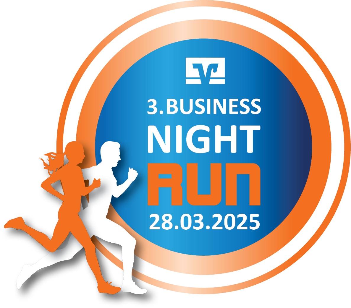 Grafik mit zwei Läufern