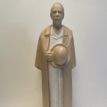 Holzskulptur Sanitätsrat Dr. Eduard Weißer