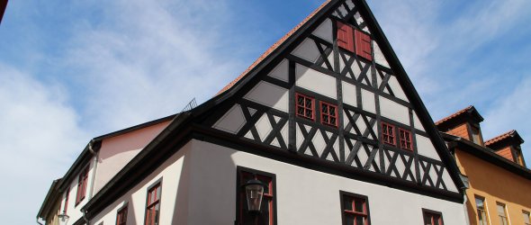 restauriertes Fachwerkhaus